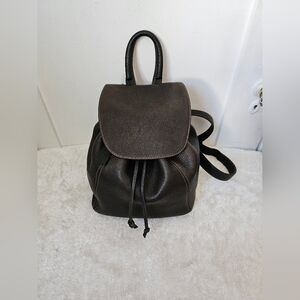 Vintage Coach Sonoma Black Leather Backpack 4911